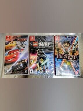 🎮 3x Nintendo Switch Games Bundle – ALL BRAND NEW SEALED